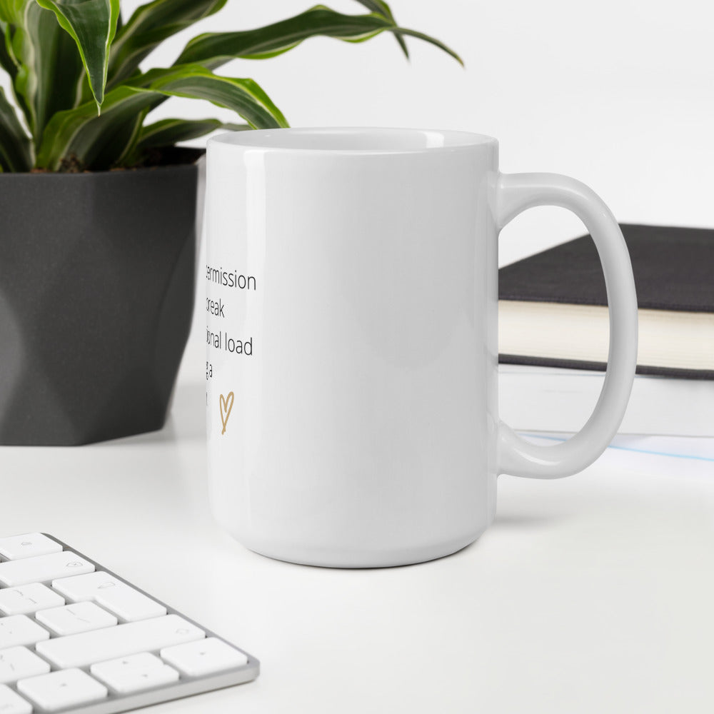 TAKE A BREAK mug