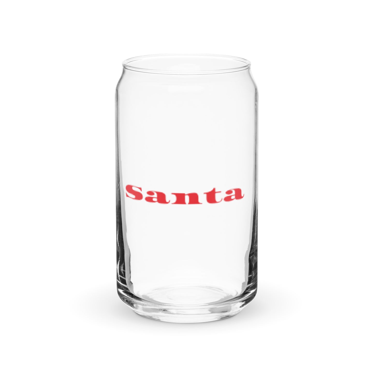 SANTA Can-shaped glass