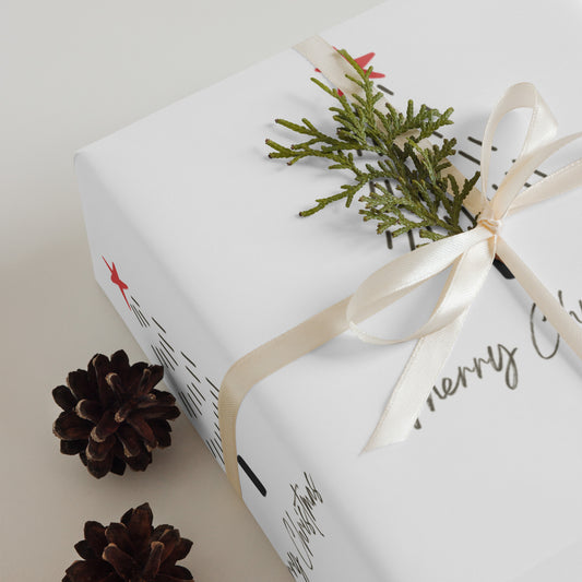 CHRISTMAS TREE wrapping paper