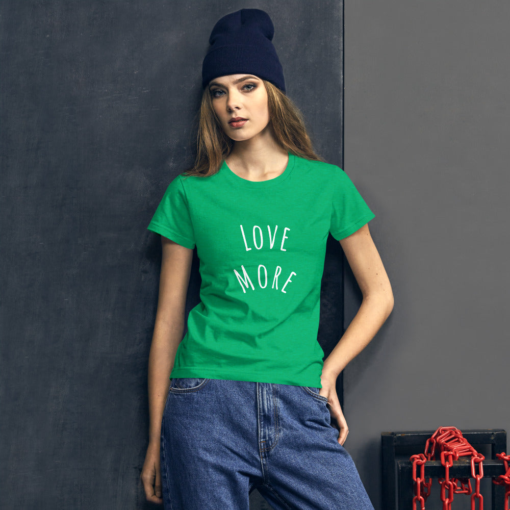 LOVE MORE | Women's short sleeve t-shirt