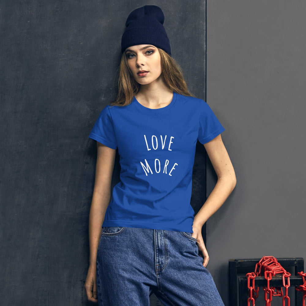 LOVE MORE | Women's short sleeve t-shirt