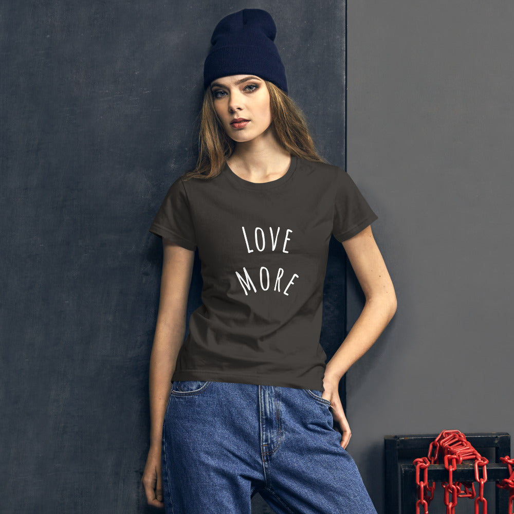 LOVE MORE | Women's short sleeve t-shirt